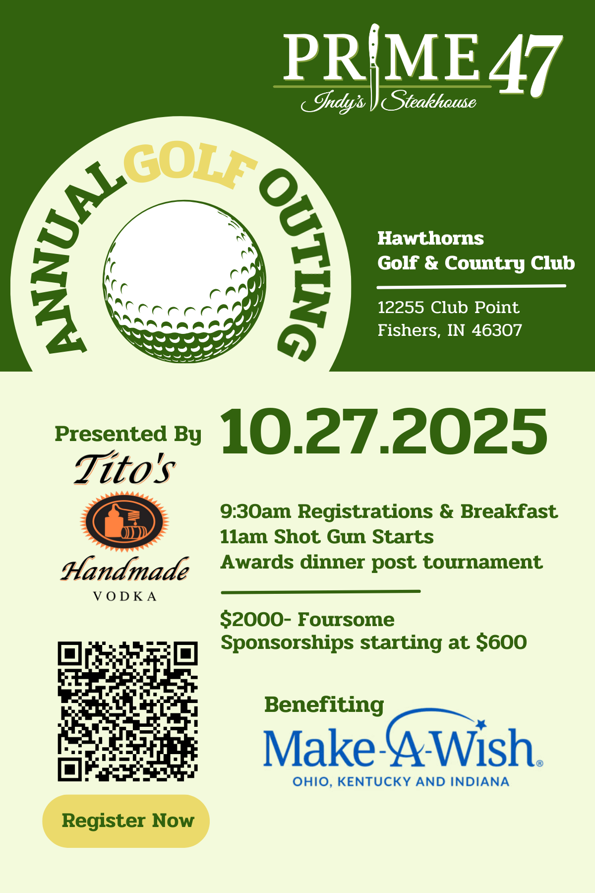 Golf Outing Promo Update